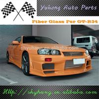 For Skyline R34 GT/GTT Do-Luck Front Bumper Body Kit