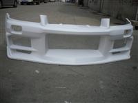 Glass fiber GTR Do-Luck style front bumper for R34 FRP
