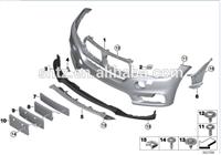 Auto Front Bumper Trim 51117308016 for BMW F15 X5