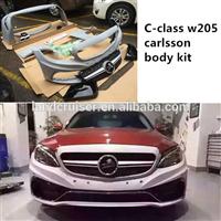 C-class w205 carlsson style body kit car bumper