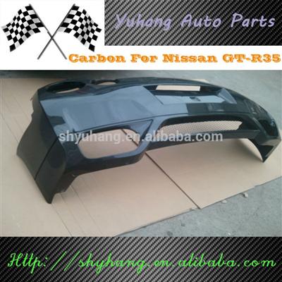 R35 GTR OEM STYLE REAR BUMPER W/ LIP CARBON FIBER