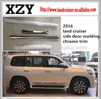 new 2016 land cruiser fj200 side door molding chrome trim