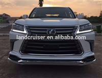 2016 lx570 modellista style body kit with exhaust tips
