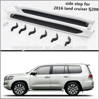 side step for 2016 land cruiser fj200 with light cover