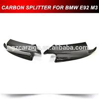 CARBON FRONT FLAPS BUMPER SPOILER FOR BMW E90 E92 M3 BUMPER