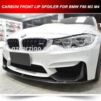 CARBON FIBER 3D DESIGN STYLE FRONT LIP SPLITTER FOR BMW F8X F80 F82 M3 M4 (Fits: BMW M4)