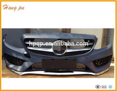 front bumper complete assembly for mercedes c 2015 amg w205