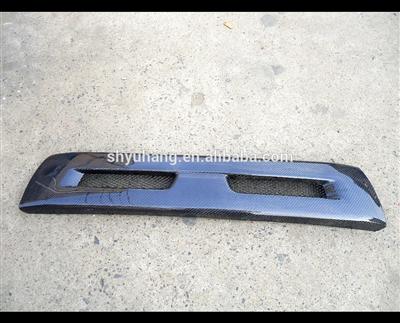 Carbon fiber VARIS FRONT BUMPER GRILLE for EVO X CF