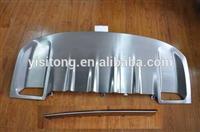 Stainless steel front and rear skid plate for 2015 Porsch Cayenne protect plate