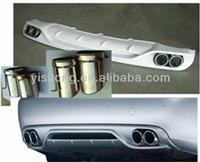 Rear bumper with exhause for 2010-2012 Audi A4 rear bumper