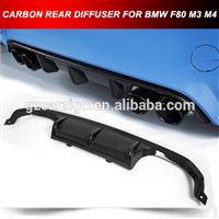 FIT FOR BMW F80 M3 M4 CARBON FIBER REAR BUMPER DIFFUSER PERFORMANCE TYPE 2015 2016