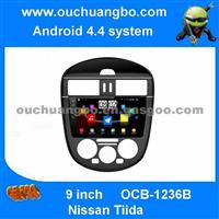 Ouchuangbo Auto Radio Dvd Stereo Android 4.4 For Nissan Tiida With 1024 * 600 Resolution And DVR Camera Input