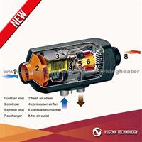 Yusenn DA4 DC 12V 24V 4KW Diesel Auto Paking Heater For Driver’S Cab Of Trucks And Engineering Vehicles