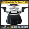 JC Auto Parts PP Material Body Kit for Mercedes W218 CLS63 AMG 2011 2012 2013