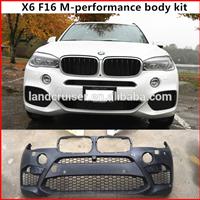 body kit for 2015-2016 X6 F16 upgrade to X6 M-sport car bumpers