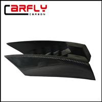 Carbon fiber front bumper radar frame for Porsche Cayenne958 LM
