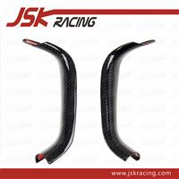 DRY CARBON FIBER INTERIOR DOOR HANDLE TRIM COVER FOR FERRARI 458 ITALIA SPIDER(JSK110280)