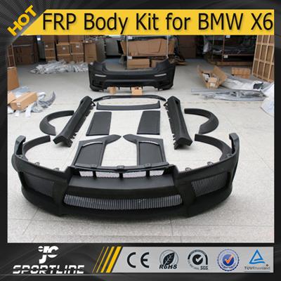 JC Auto Parts FRP Body Kit for BMW X6 L Style