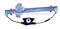 Auto Power Window Regulator For Hyundai Accent 4-Door Front, Left, Right OEM 82401-1G010 / 824021G010