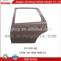 Hot selling metal SUYANG LIFAN 520 rear door auto parts exporters