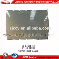 Auto metal body parts CERATO roof panel