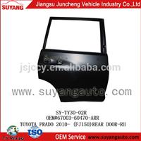 High Quality Rear Door for Toyota Prado 2010 car parts wholesale