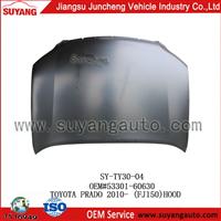 replacing car parts Engine Hood for Toyota Prado 2010(FJ150)