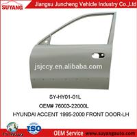 Chinese Factory Auto Spare Parts Front Car Door For Hyundai Accent 1995