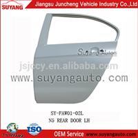 Hot sale SUYANG FAW N5 rear door panel auto trader spare parts