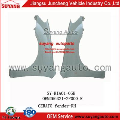 Car Front Fender (RIGHT) for Cerato Auto Spare Parts car accessories made in china