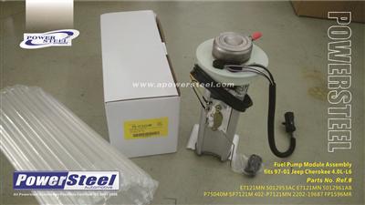 Fuel Pump Assembly # E7121MN, 5012953AC, E7121MN, 5012961AB, P75040M, SP7121M, 402-P7121MN, 2202-19687, FP1596MR