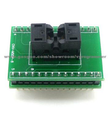 CNV Msop8 8 Pin Ic Socket 0.65mm Ssop8 8 Pin Ic Socket