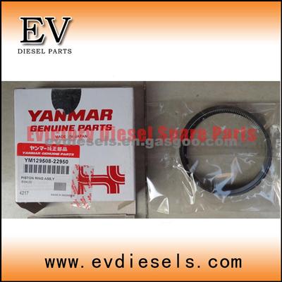 Excavator Engine Parts 3TNV82 3TNV82A Piston Ring Set 3TNA82 Yanmar