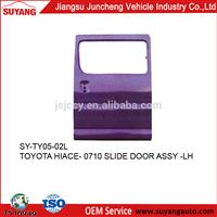 Good Price Side Door for Toyota Hiace 07-10 auto body parts names