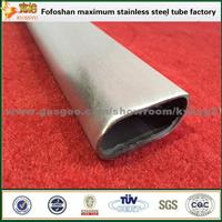 Supply Building Materials Mild Steel Oval Tube Stainless Steel Special Shaped Tube