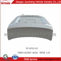 Auto Body Parts Trunk Lid for HYUNDAI VERNA(ACCENT BLUE) aftermarket auto body parts