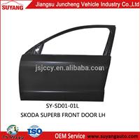 Aftermarket parts front door of SKODA SUPERB car parts in bulk