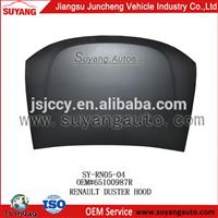 High Quality Steel Hood For Renault Duster Body Parts