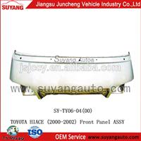 High Quality Steel Front Panel Assy Japanese Used Toyota Hiace Van Body Parts