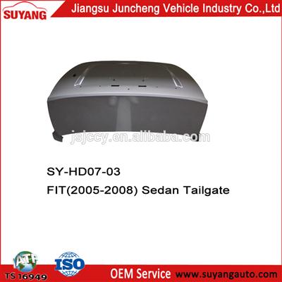 High Quality Sedan Tailgate For Honda FIT 2003-2008 Auto Parts