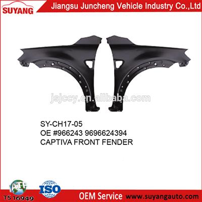 High Quality Steel Front Fender For Chevrolet captiva Spare Parts