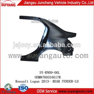 High Quality Steel Rear Fender-LH For Renault Logan 2013- Auto Parts