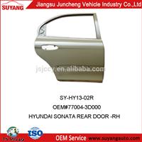 Steel SONATA 2003 Right Rear Door For Korea Hyundai Auto Accessories