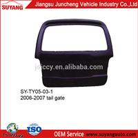 Good Quality Tail Gate for Toyota Hiace 06-07 japanese car parts accessories