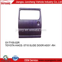 Good Price Side Door for Toyota Hiace 07-10 cars auto parts