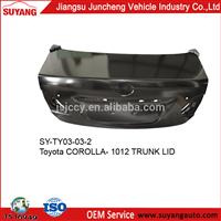 High Quality Trunk Lid for Toyota Corolla 07-12 spare parts for car