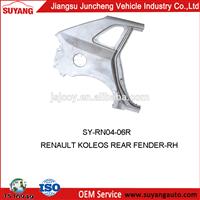 High Quality Steel Rear Fender-RH Accessories For Renault Koleos