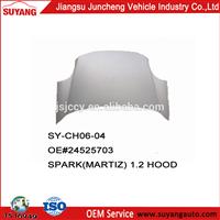 High Quality Steel Hood For Chevrolet Spark(Martiz) 1.2 Auto Parts