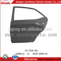 High Quality Rear Door for Toyota Corolla 2014 japanese car parts toyota