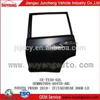 High Quality Rear Door for Toyota Prado 2010 spare parts for car